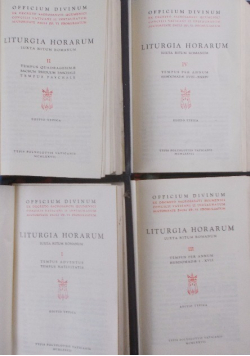 Liturgia horarum Tom I do IV