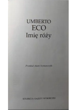 Imię róży