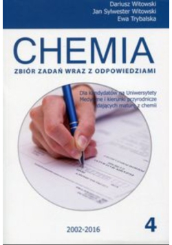Chemia Zbiór zadań wraz z odpowiedziami Tom 4