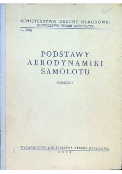 Podstawy aerodynamiki samolotu Podręcznik
