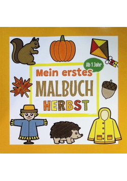 Mein erstes Malbuch Herbst