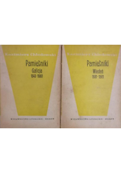 Chłedowski Pamiętniki Tom I i II
