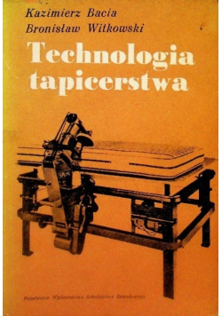 Technologia tapicerstwa