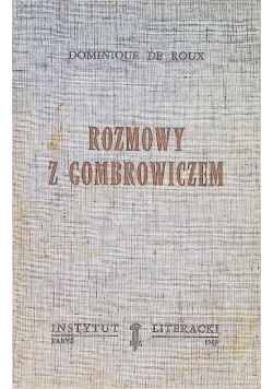 Rozmowy z Gombrowiczem