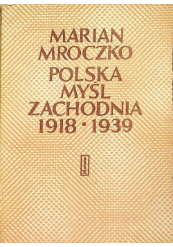 Polska myśl zachodnia 1918-1939