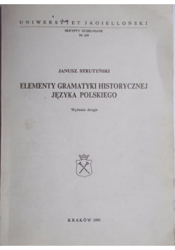Elementy gramatyki historycznej języka polskiego
