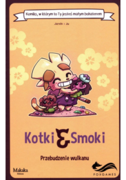 Komiks paragrafowy Kotki i smoki Przebudzenie wulkanu
