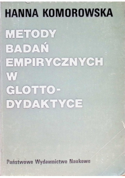 Metody bada empirycznych w glottto- dydaktyce
