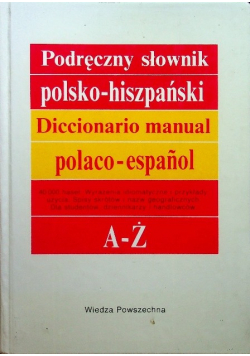 Podręczny słownik polsko  hiszpański