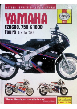 Yamaha FZR600, 750 and 1000 Fours