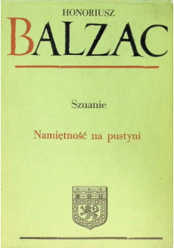 Szuanie Namiętność na pustyni