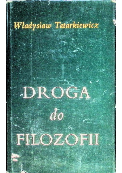 Droga do filozofii Tom I