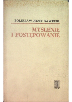 Myślenie i postępowanie