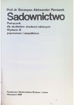 Sadownictwo