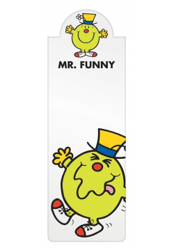 Mr. Men&Little Miss - zakładka do książki Mr.Funny