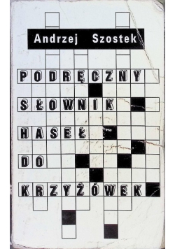 Podręczny słownik haseł do krzyżówek