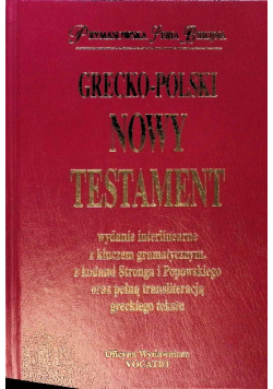 Grecko Polski Nowy Testament