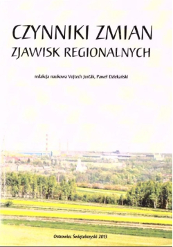 Czynniki zmian zjawisk regionalnych