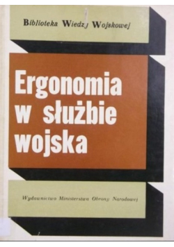 Ergonomia w służbie wojska