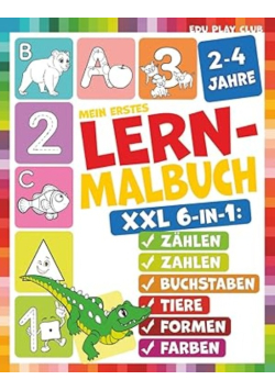 Mein erstes Lern- und Malbuch für Kleinkinder zum Erlernen von Buchstaben