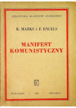 Manifest Komunistyczny 1948 r.