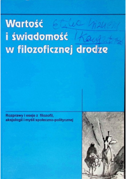 Wartość i świadomość w filozoficznej drodze