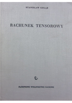 Rachunek tensorowy