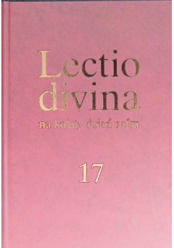 Lectio divina na każdy dzień Tom 17