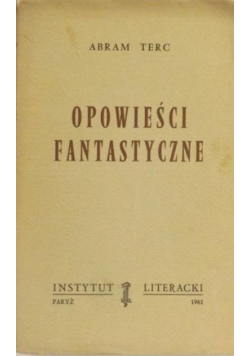Opowieści fantastyczne, Tom LXVIII