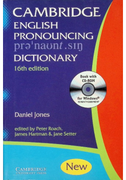 Cambridge English pronouncing Dictionary