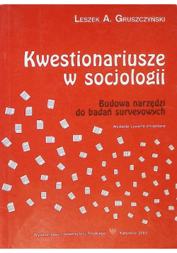 Kwestionariusze w socjologii