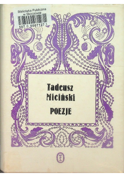 Miciński Poezje