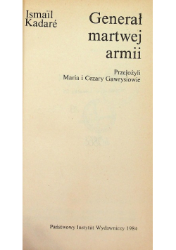 Generał martwej armii
