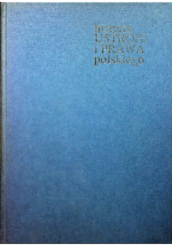 Historia ustroju i prawa polskiego