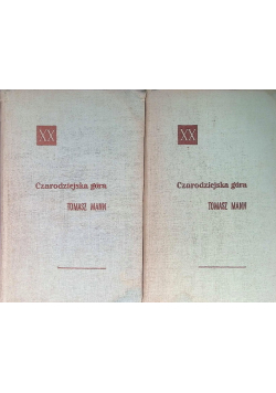 Czarodziejska góra Tom I i II