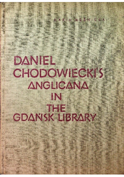 Daniel Chodowiecki's Anglicana in the Gdańsk Library