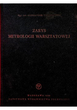 Zarys metrologii warsztatowej