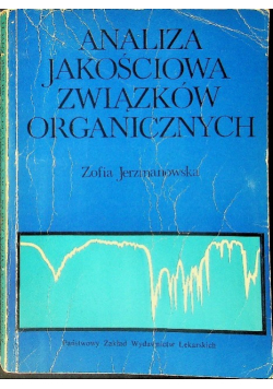 Analiza jakościowa związków organicznych