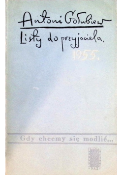 Listy do przyjaciela