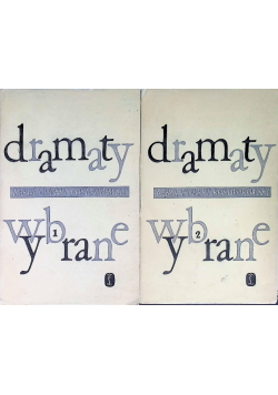 Dramaty wybrane Tom 1 i 2