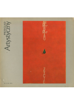 Przegląd artystyczny Nr 6 / 72