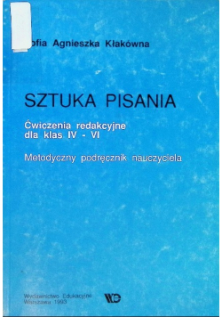 Sztuka pisania Ćwiczenia redakcyjne