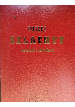 Poczet szlachty galicyjskiej i bukowińskiej