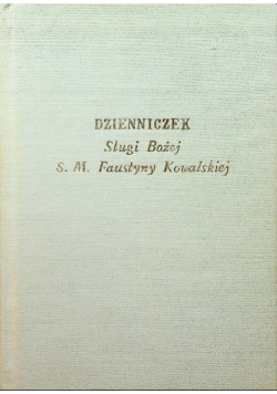 Dzienniczek Sługi Bożej