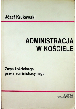 Administracja w kościele
