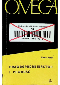 Prawdopodobieństwo i pewność