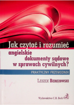 Jak czytać i rozumieć angielskie dokumenty sądowe w sprawach cywilnych