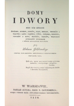 Domy i dwory