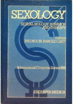 Sexology sexual biology, behavior and therapy