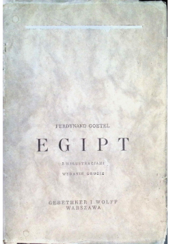 Egipt 1930 r.
